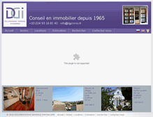 Tablet Screenshot of dgimmo.fr